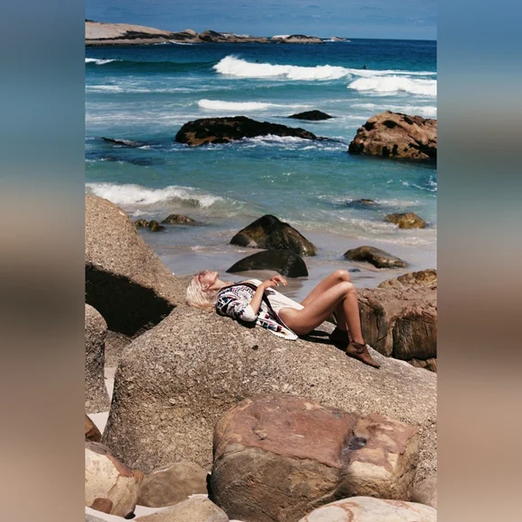 Jen's pirates booty southwest cardigan | size small - Picture 7 of 8